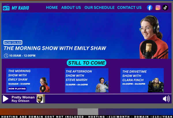 01 RN Premium Radio Website Radio Website - Professional