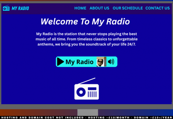 01 RN Starter Radio Website Radio Website - Starter